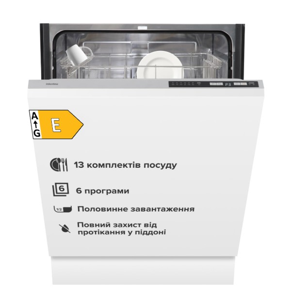 Фото - Посудомоечная машина встраиваемая Interline DWI 664 P1 TSH GA+